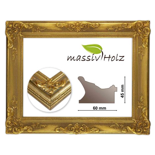 Cornice oro barocco decorata - cornice, barocco,
