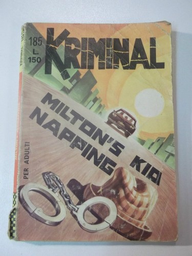Fumetto kriminal n 185 - fumetto, "