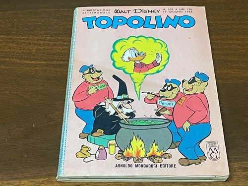 Topolino 551 con allegato - topolino, n.551
