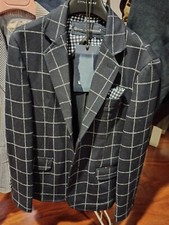 Giacca Jeckerson nera a quadri