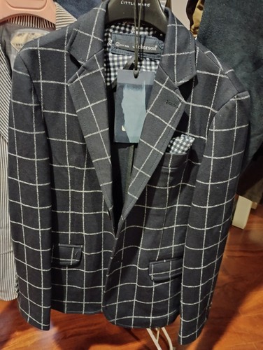 Giacca jeckerson nera quadri - giacca,