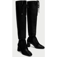 Stivali ZARA 100% pelle tacco