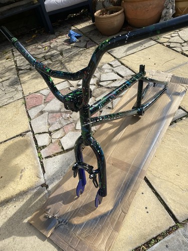 Bmx frame forks stem - bmx, forks,