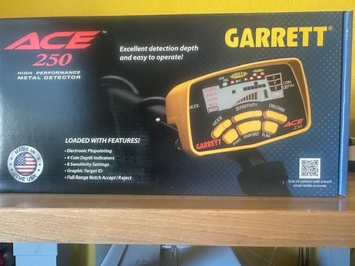Garrett ace 250 1139070 metal - ace,