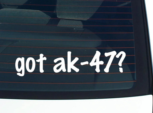 Got car decal - car,