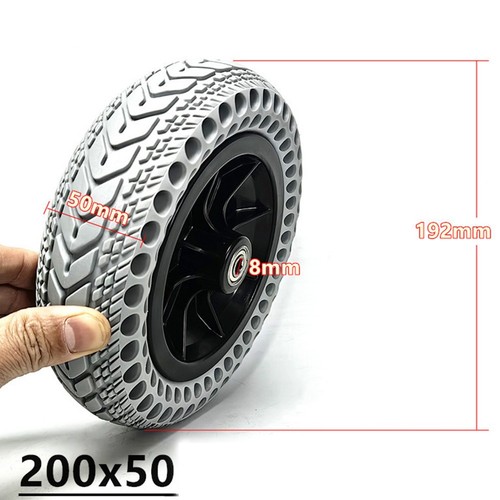 Ruote solide premium pollici - 8,