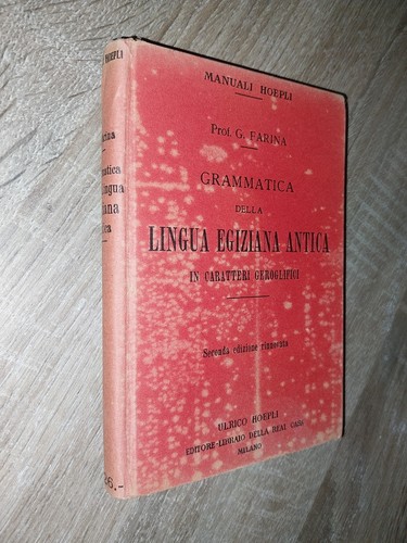 Farina grammatica della - farina, g.;