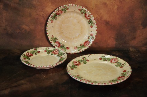 Set piatti decoro - , "rosa"