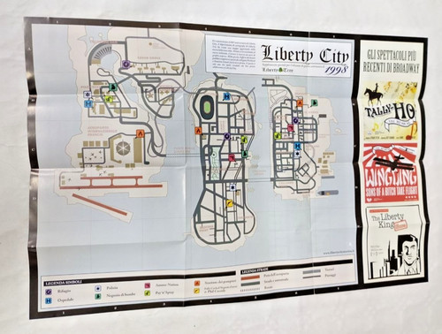 Mappa poster gta grand - /, theft