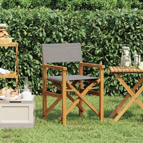 Sedia regista marrone - marrone, e
