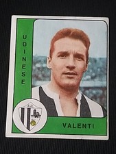 ***CALCIATORI PANINI 1961/62 PRIMA EDIZIONE OPACA*** VALENTI (UDINESE) !!!