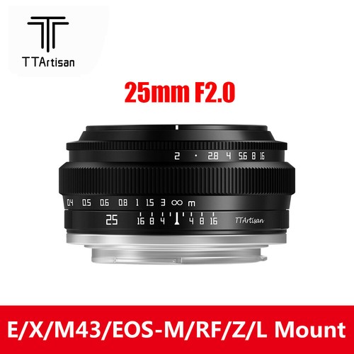 Obiettivo artisan f2 0 - 25, mm
