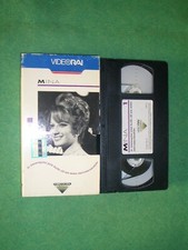 VHS MINA N 1 LE IMMAGINI PIU' BELLE DI UN MITO INTERNAZIONALE VIDEOCASSETTA