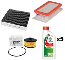 KIT TAGLIANDO ORIGINALE RENAULT CAPTUR II CLIO V 1.0 1.3 TCE 5L CASTROL GTX 5W30