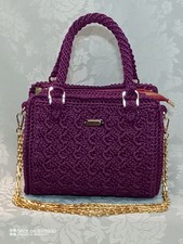 Borse donna lavorate a uncinetto. Elegante e pratica. Fatta a mano. Borsa donna.