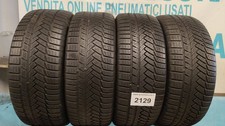 GOMME USATE 225/55r16 CONTINENTAL INVERNALE 95 H 2018 4mm (60%) PNEUMATICI USATI