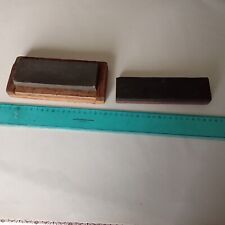 2 pietre per affilatura utensili