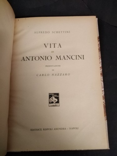 Vita antonio mancini - ,