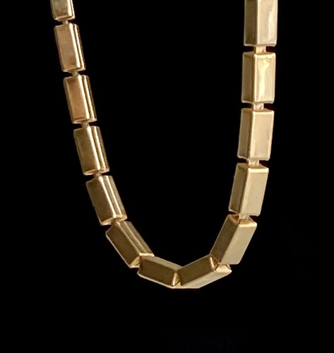 Collana catena maglia scatola