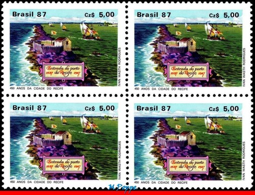 2115 brasile 1987 galeoni - 2115,