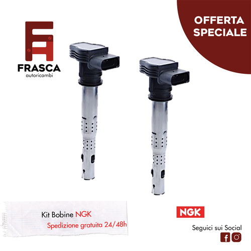 Kit bobine accensione ngk - kit, d'accensione