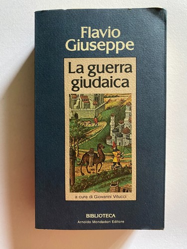 Libro guerra giudaica - libro,