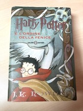 Libro Prima Edizione Harry Potter E L’ordine Della Fenice Salani Jk Rowling