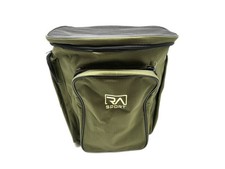 Zaino in nylon verde per