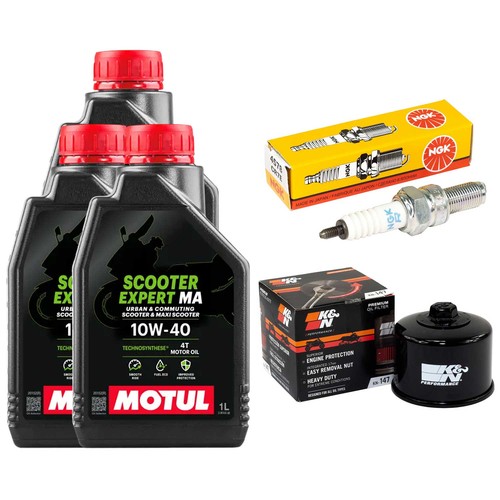 Kit candela olio filtro - candela, 3l