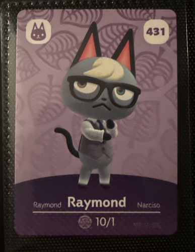 Carta amiibo animal - crossing,