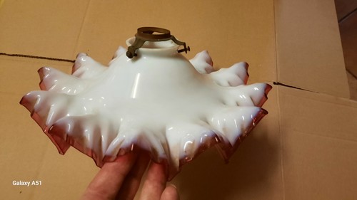 Lampadario antico vetro - lampadario,
