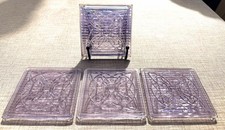 4 Piastrelle Vetro Prisma