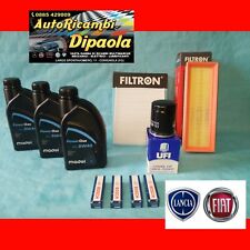 KIT TAGLIANDO +4 CANDELE FIAT 500 PANDA 169 312 1.2 1.4 NATURAL POWER GPL METANO