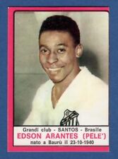 FIGURINA CALCIATORI PANINI 1967/68 - GRANDI CLUB - PELE' - SANTOS (1)
