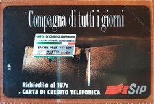 SCHEDA TELEFONICA SIP LIRE