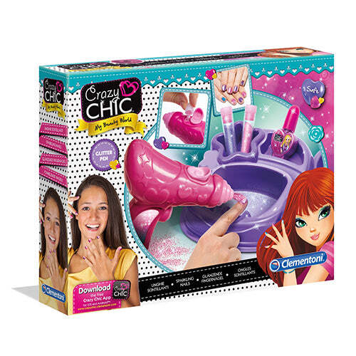Crazy chic unghie scintillante - chic,