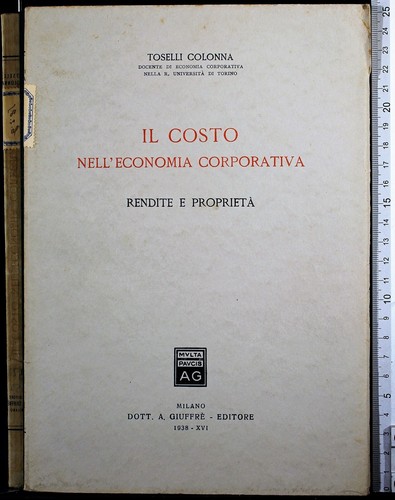 Costo nell economia - costo, nell'economia