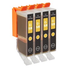 4 cartucce inchiostro giallo