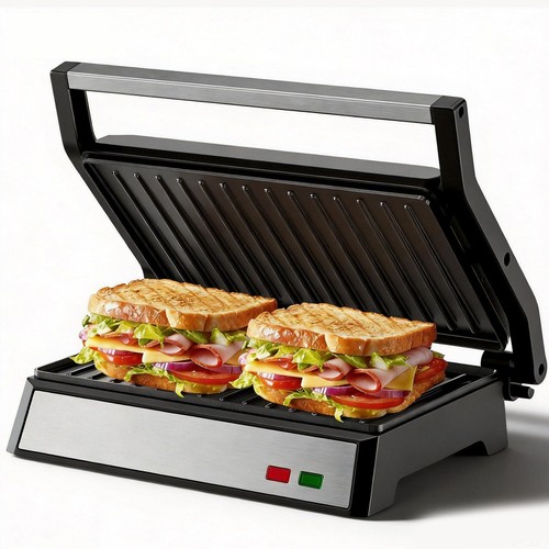 Panini press grill macchina - press,