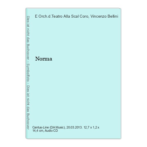 Norma coro orch d - norma, coro,