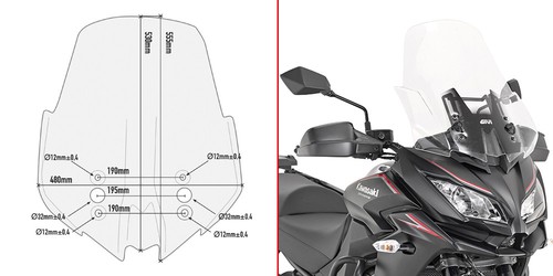 D4120st givi cupolino - d4120st,