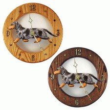 Orologio In Legno Per Bassotto