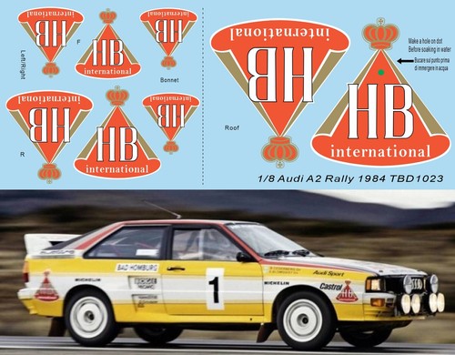 Decals per audi quattro hb - per,