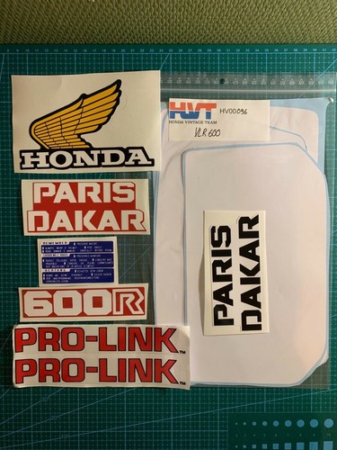 Adesivi honda xlr 600 paris - adesivi,