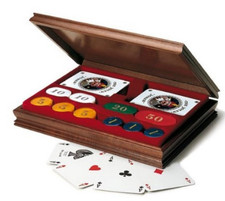 Portacarte Legno 100 Gettoni