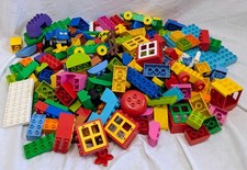 LEGO DUPLO 2,3 kg lotto lavoro pacchetto misto mattoncini pezzi veicoli