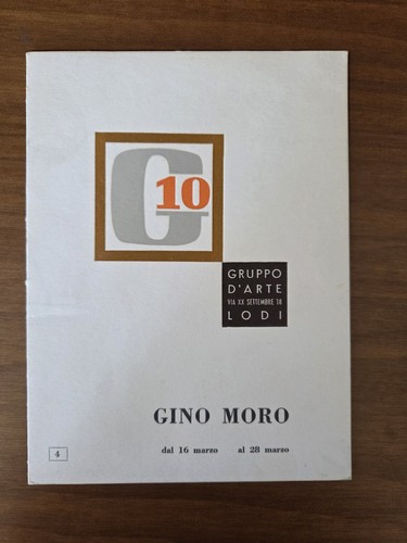 Gino moro gruppo arte lodi - moro, d'arte