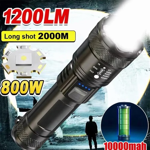 Torcia led militare 2000mt - led,