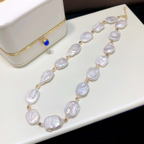 Collana perle barocche - ,