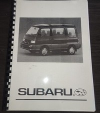 Manuale officina Subaru Libero E12